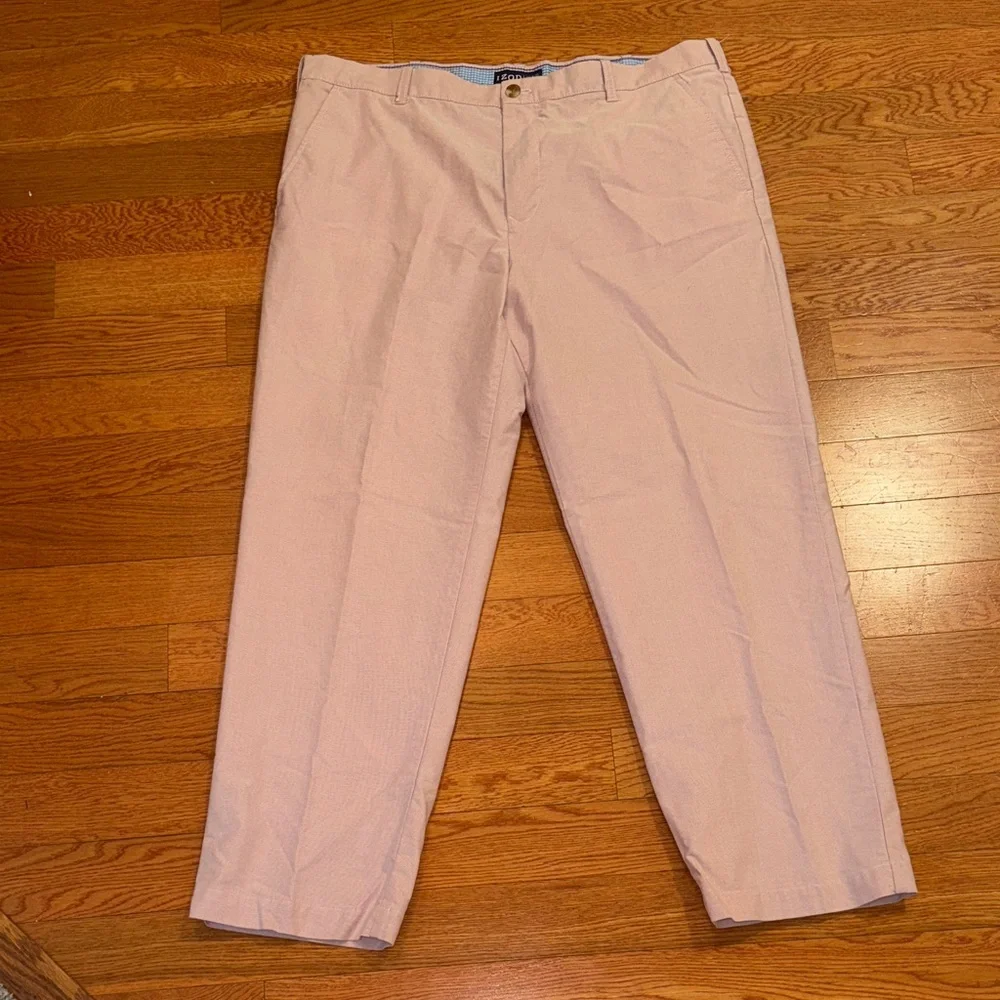 Men's Classic Pink Pants - IZOD -‎ 40x30